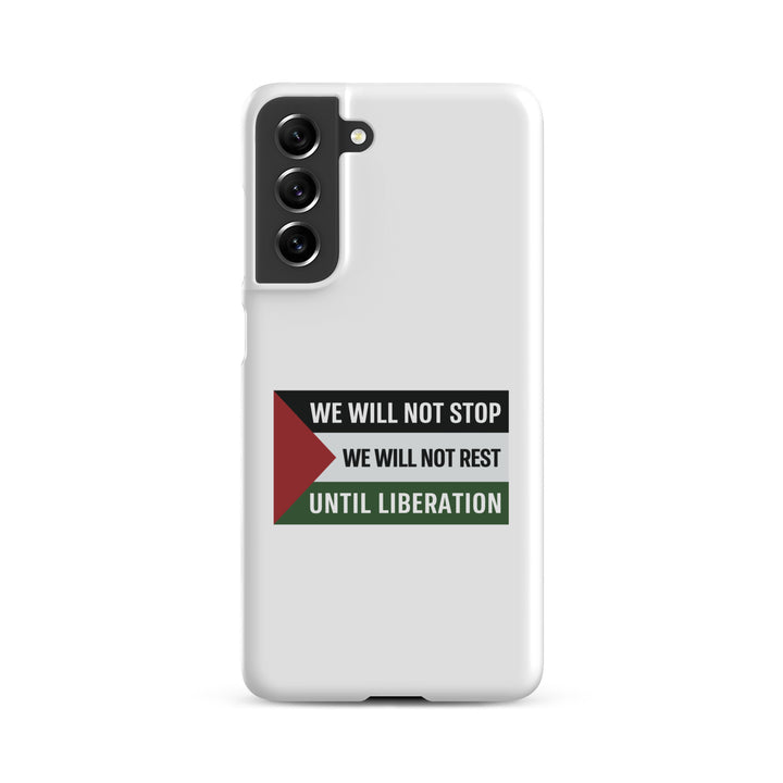 Snap Case for Samsung® - We Will Not Stop, Samsung Matte Samsung Galaxy S21 Fe