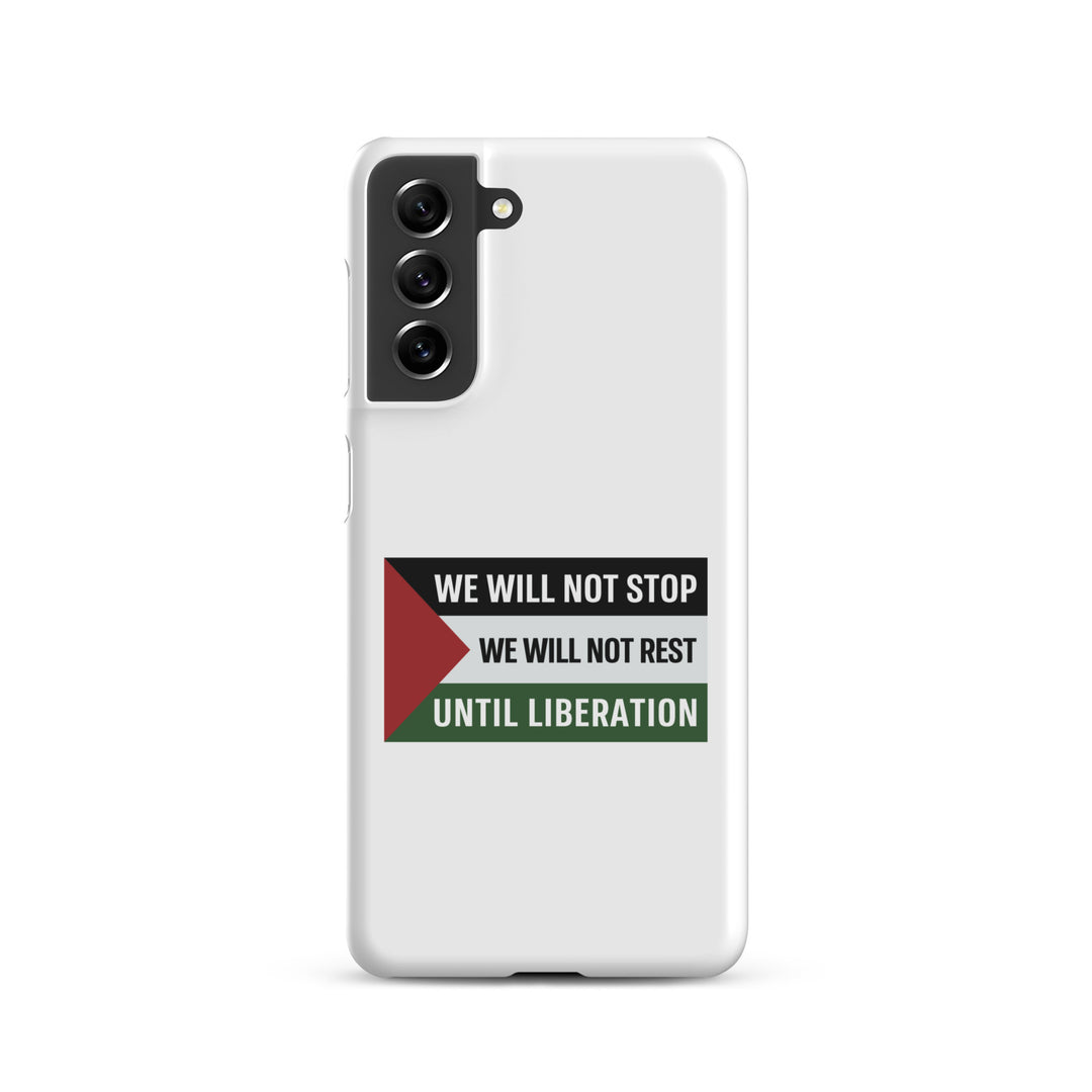 Snap Case for Samsung® - We Will Not Stop, Samsung Matte Samsung Galaxy S21