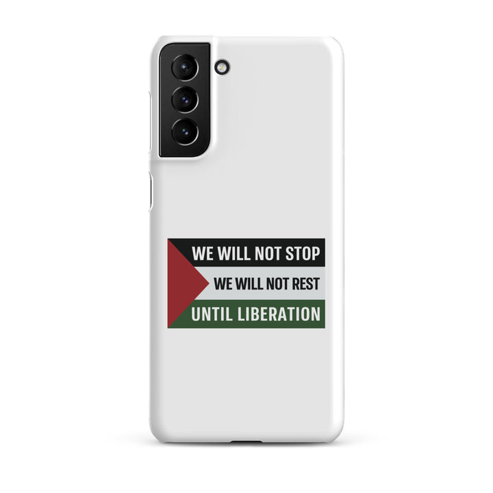 Snap Case for Samsung® - We Will Not Stop, Samsung Matte Samsung Galaxy S21 Plus