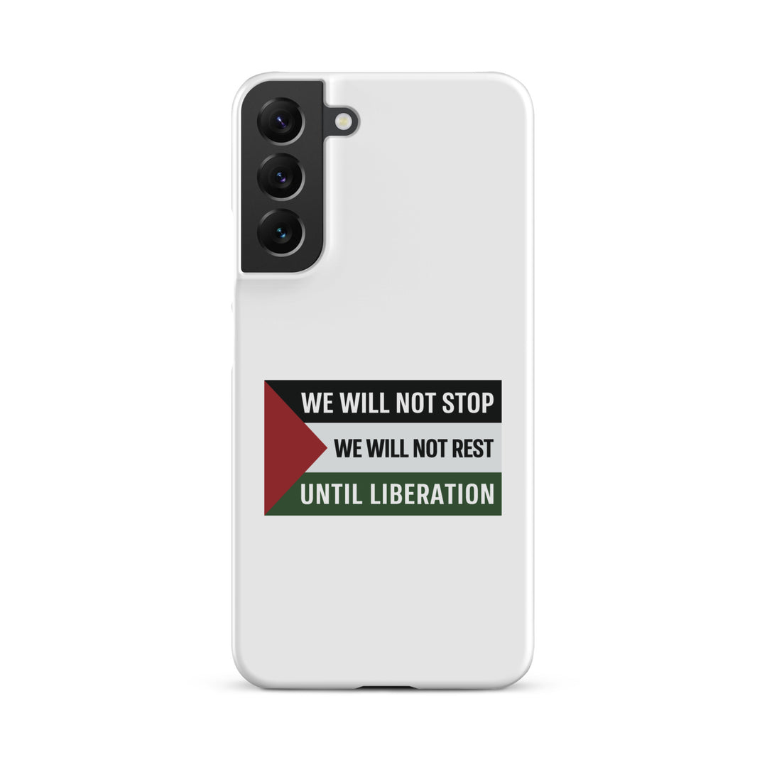 Snap Case for Samsung® - We Will Not Stop, Samsung Matte Samsung Galaxy S22 Plus