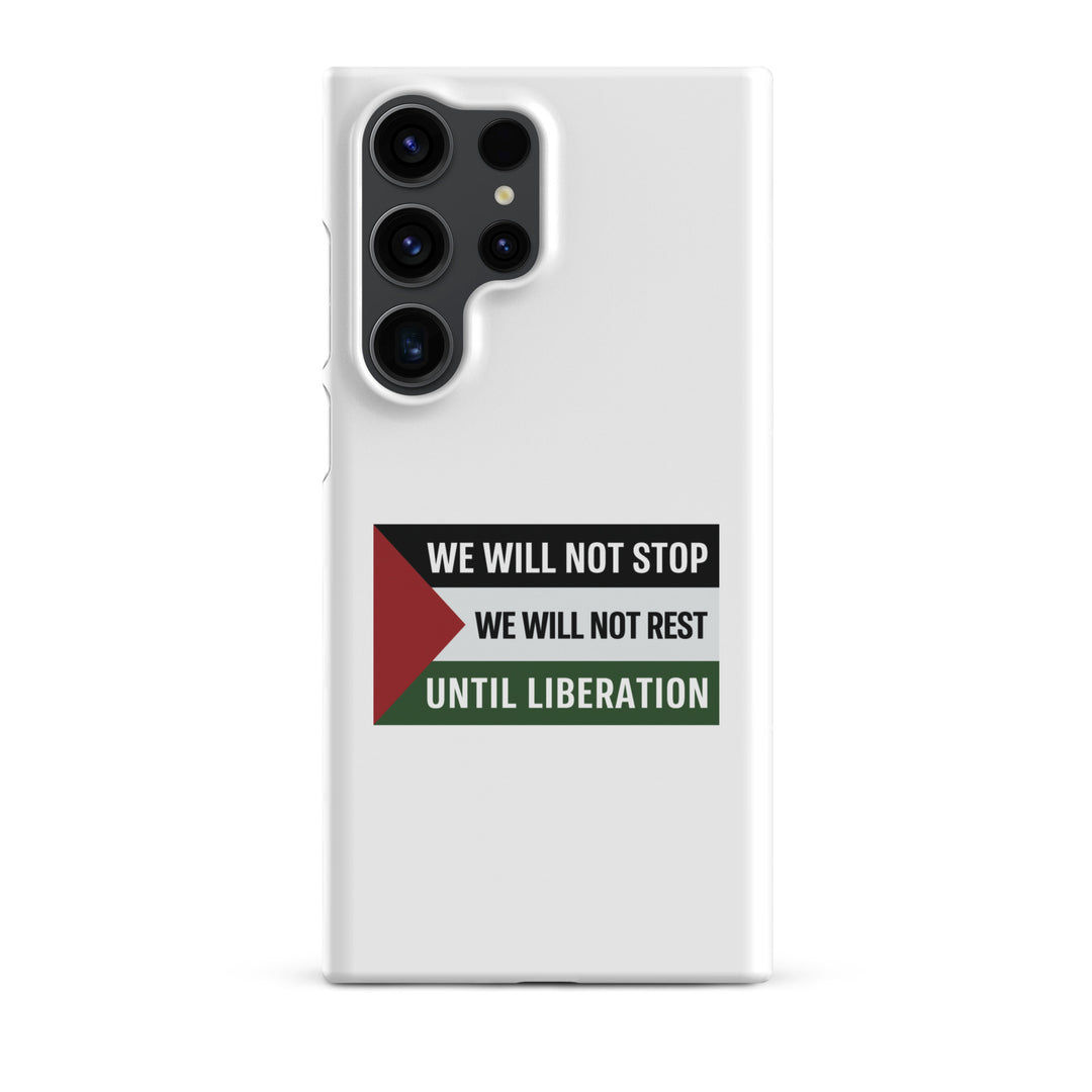 Snap Case for Samsung® - We Will Not Stop, Samsung Matte Samsung Galaxy S23 Ultra