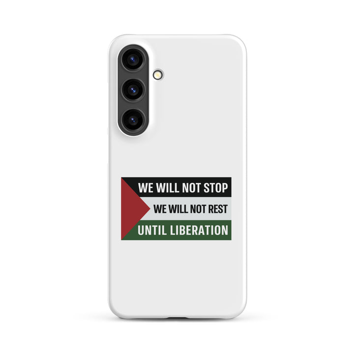 Snap Case for Samsung® - We Will Not Stop, Samsung Matte Samsung Galaxy S24 Plus
