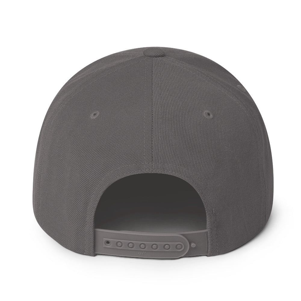 Snapback Hat - Free Palestine, Snapback Dark Grey
