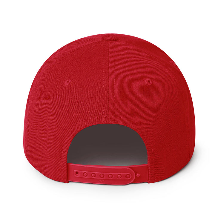 Snapback Hat - Free Palestine, Snapback Red