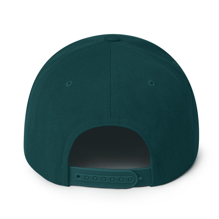 Snapback Hat - Palestine Flag, Snapback Spruce