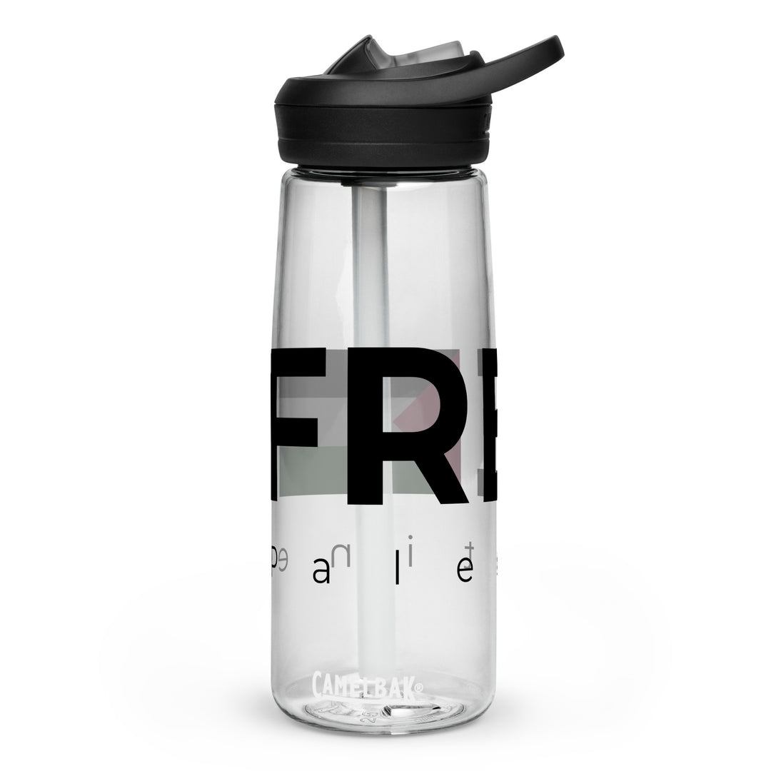 Sports water bottle - Free Palestine