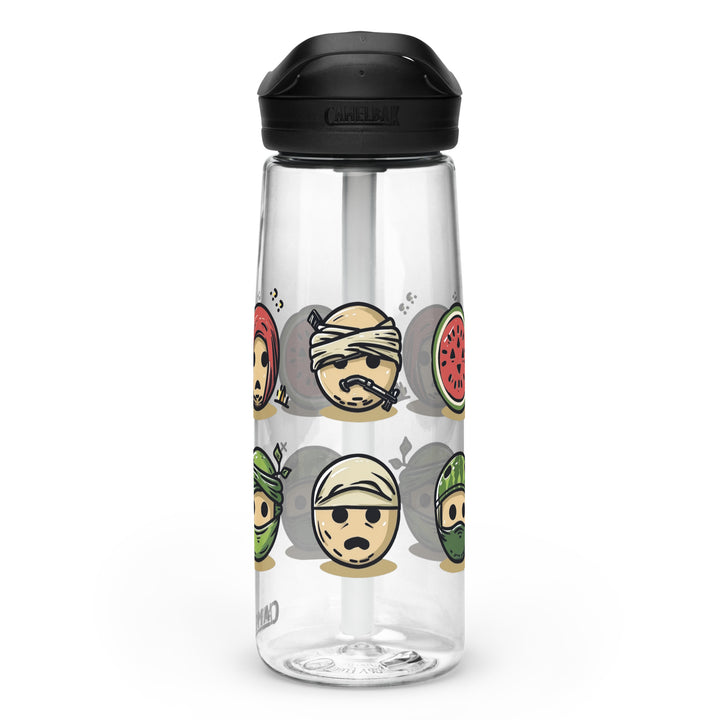 Sports water bottle - Palestine Emoji
