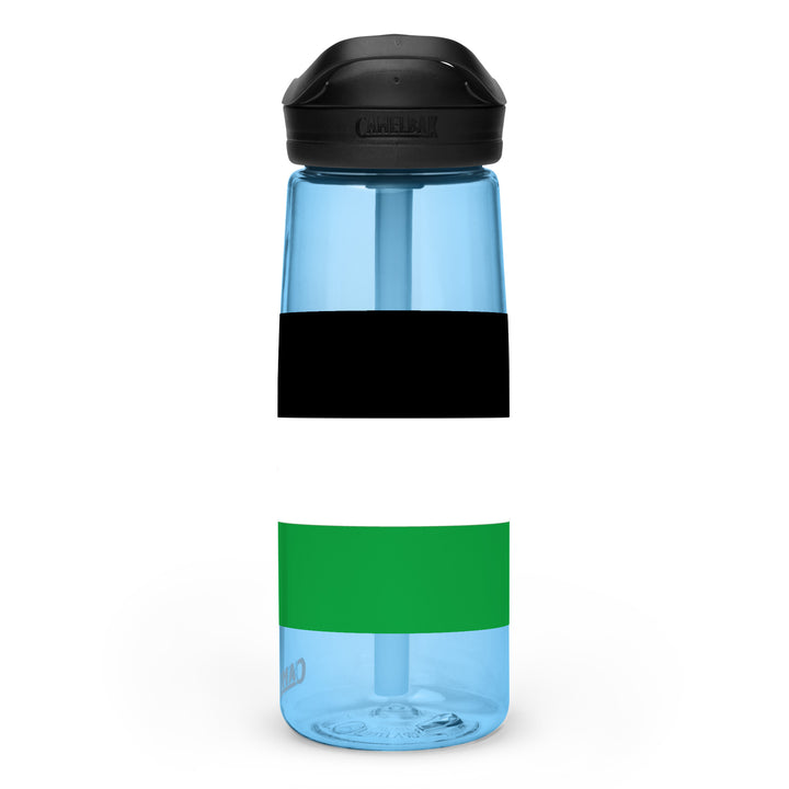 Sports water bottle - Palestine Flag, Blue