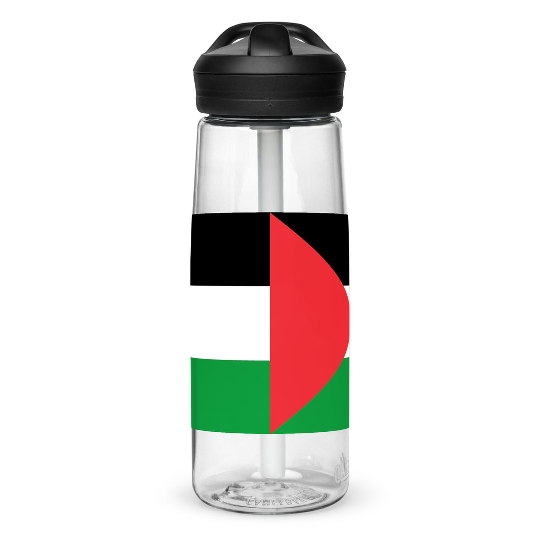 Sports water bottle - Palestine Flag