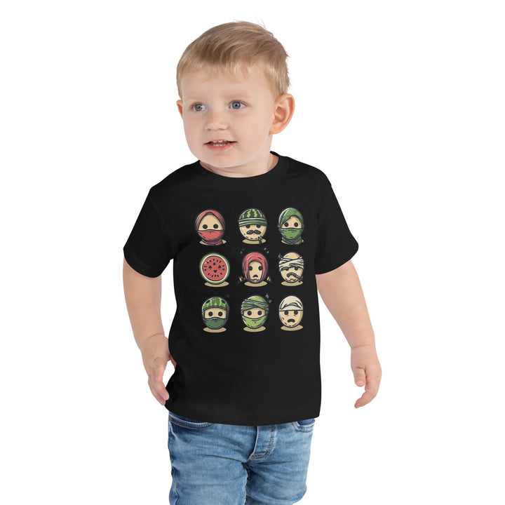 Toddler Short Sleeve Tee | Palestine Emoji