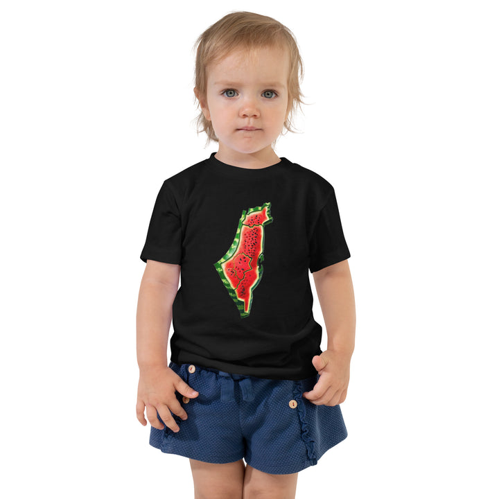 Toddler Short Sleeve Tee | Palestine Watermelon