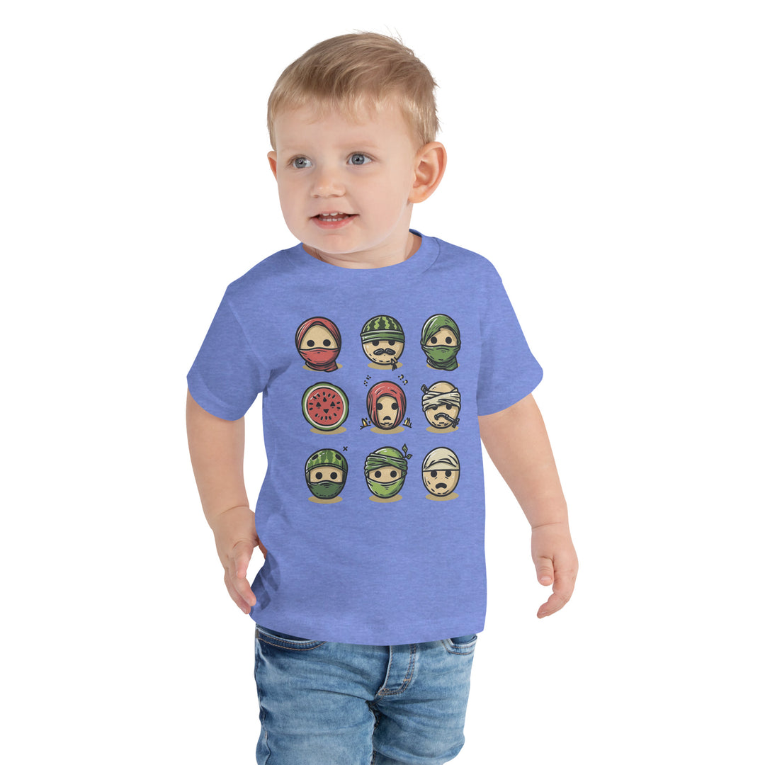 Toddler Short Sleeve Tee | Palestine Emoji