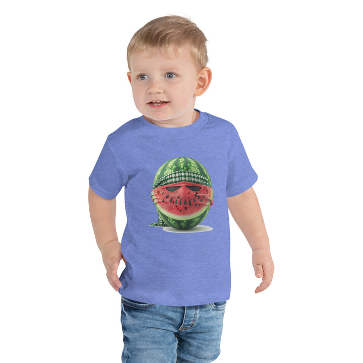 Toddler Short Sleeve Tee | Palestine Watermelon Fighter