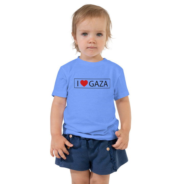 Toddler Short Sleeve Tee | I Love Gaza