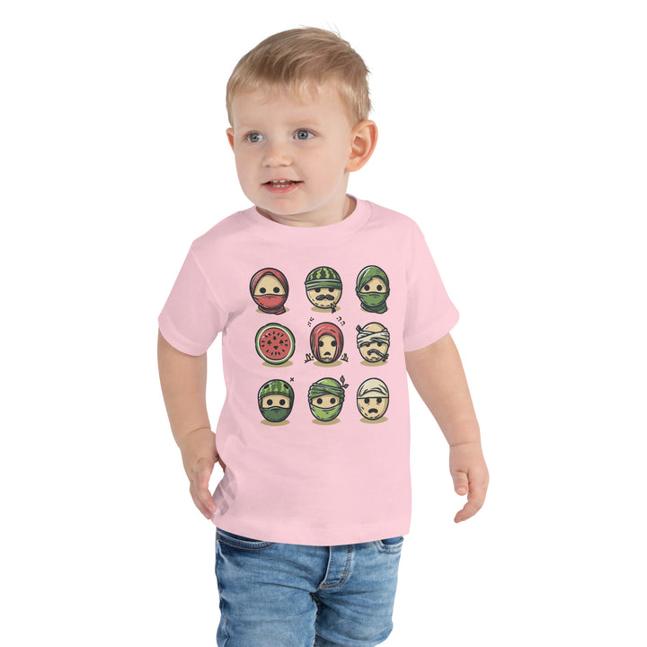 Toddler Short Sleeve Tee | Palestine Emoji