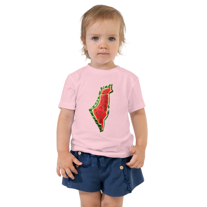 Toddler Short Sleeve Tee | Palestine Watermelon