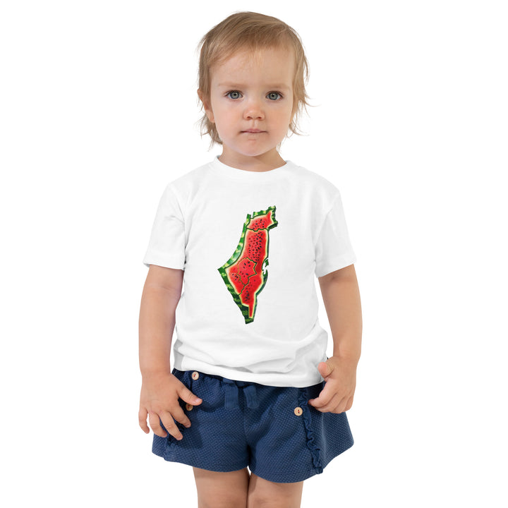 Toddler Short Sleeve Tee | Palestine Watermelon