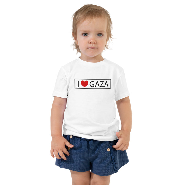 Toddler Short Sleeve Tee | I Love Gaza