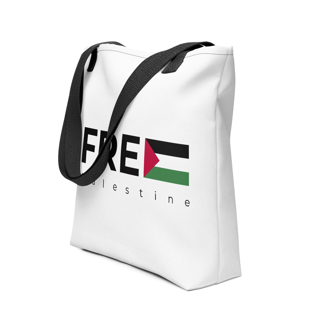 Tote bag - Free Palestine, Black 15x15