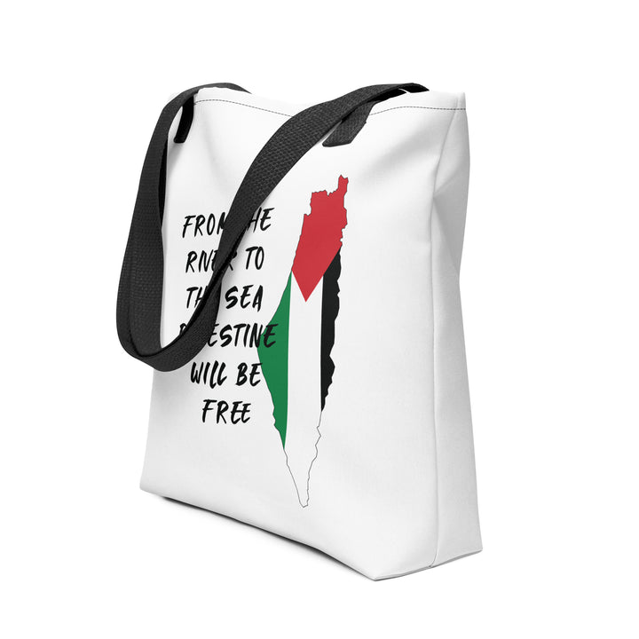 Tote bag - From the River, Black 15x15
