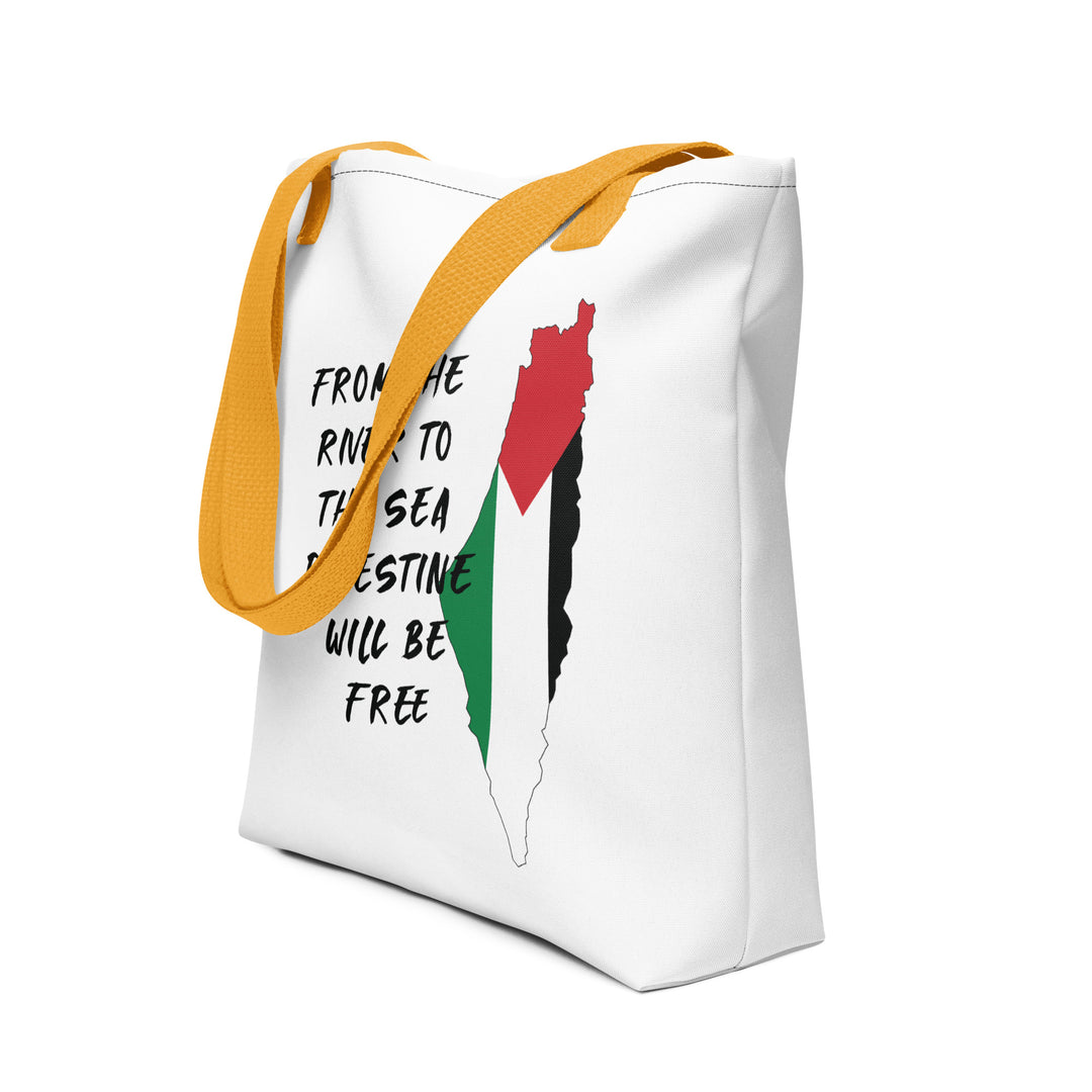 Tote bag - From the River, Yellow 15x15