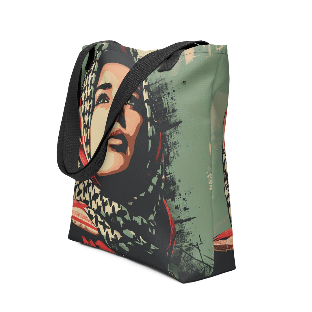 Tote bag - Palestine Hope, Black 15x15