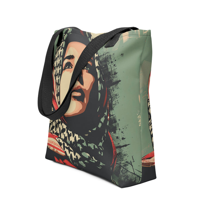 Tote bag - Palestine Hope, Black 15x15