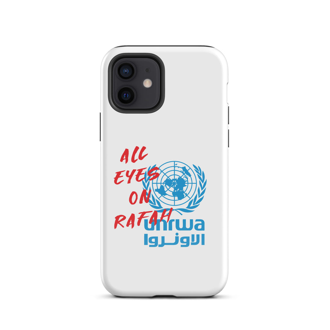 Tough Case for iPhone® - All Eyes on Rafah, Glossy iPhone 12