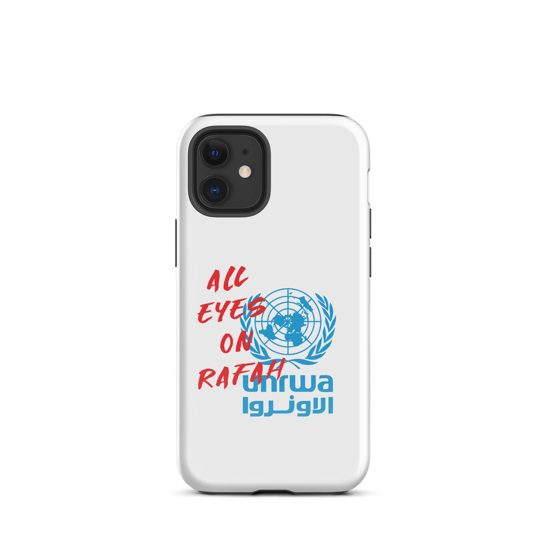Tough Case for iPhone® - All Eyes on Rafah, Glossy iPhone 12 Mini