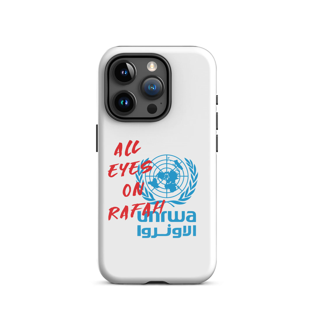 Tough Case for iPhone® - All Eyes on Rafah, Glossy iPhone 15 Pro