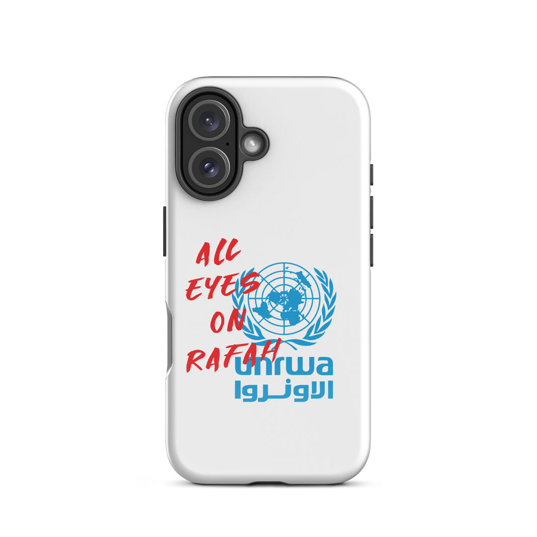 Tough Case for iPhone® - All Eyes on Rafah, Glossy iPhone 16