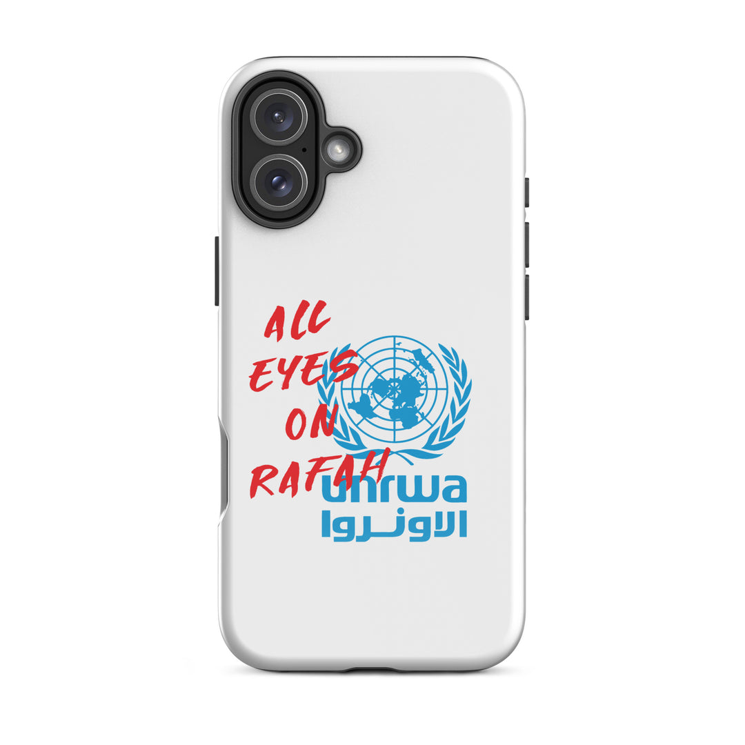 Tough Case for iPhone® - All Eyes on Rafah, Glossy iPhone 16 Plus