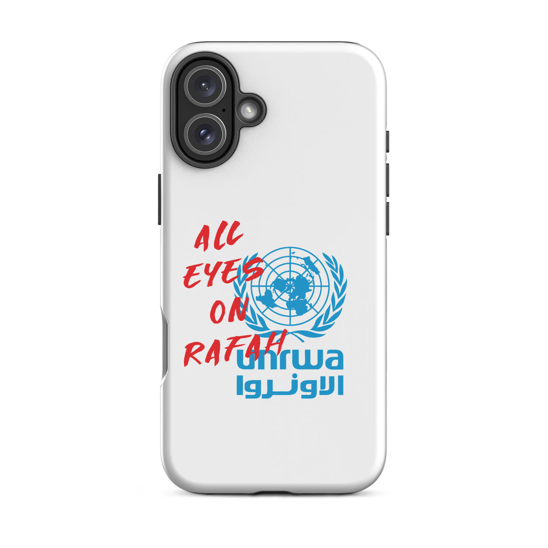 Tough Case for iPhone® - All Eyes on Rafah, Matte iPhone 16 Plus