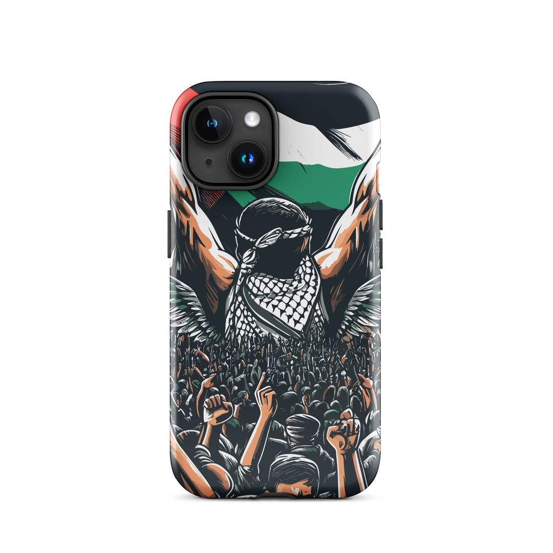 Tough Case for iPhone® - Art by Moh, Glossy iPhone 15