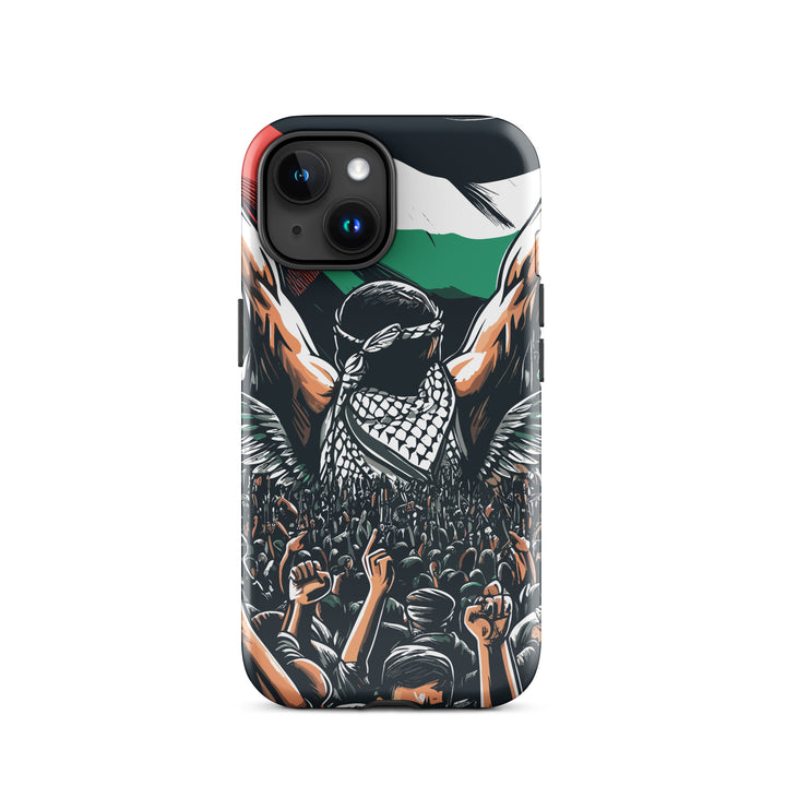 Tough Case for iPhone® - Art by Moh, Glossy iPhone 15