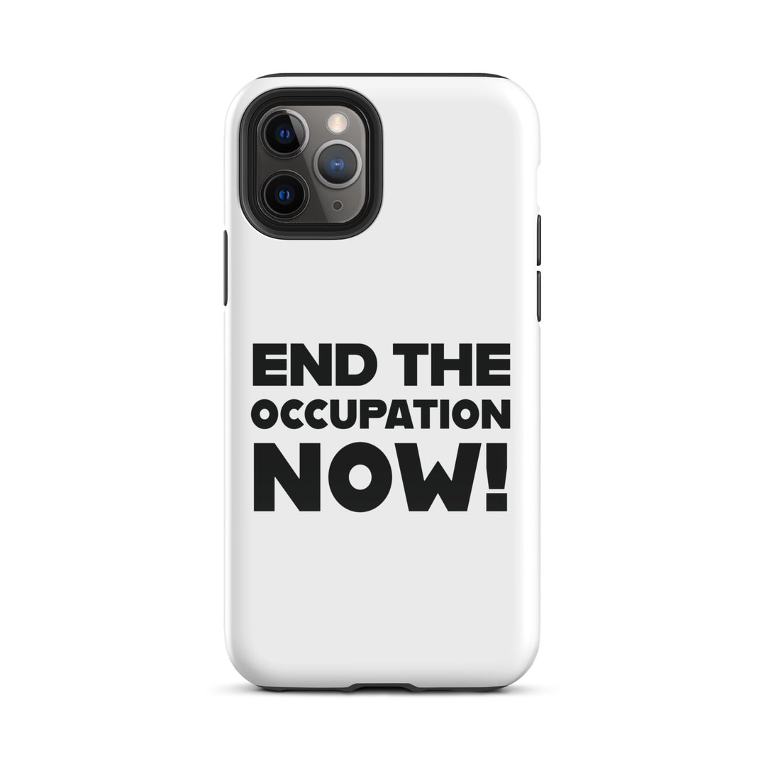 Tough Case for iPhone® - End the Occupation Now!, Glossy iPhone 11 Pro