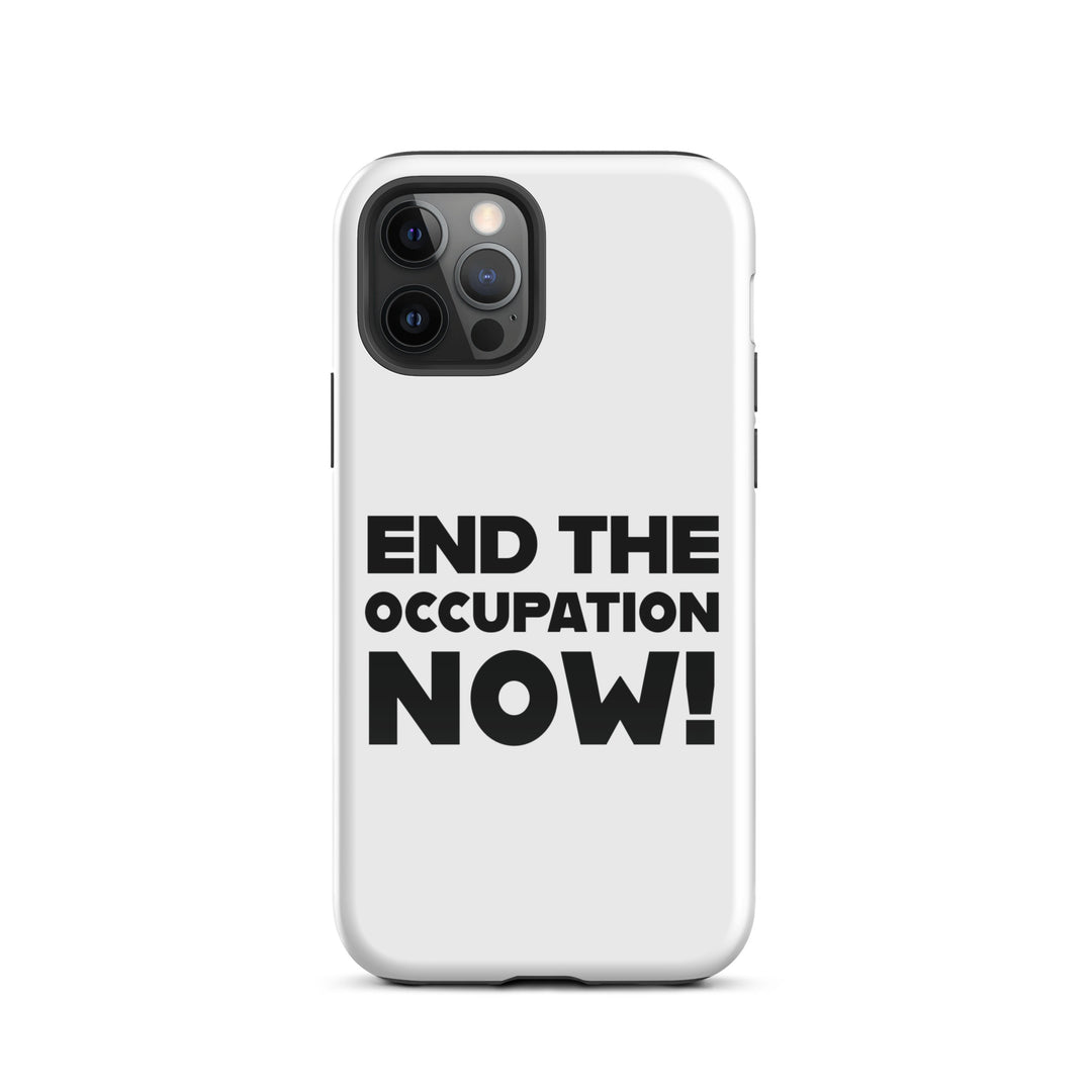 Tough Case for iPhone® - End the Occupation Now!, Glossy iPhone 12 Pro