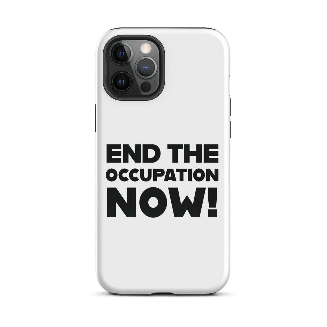 Tough Case for iPhone® - End the Occupation Now!, Glossy iPhone 12 Pro Max