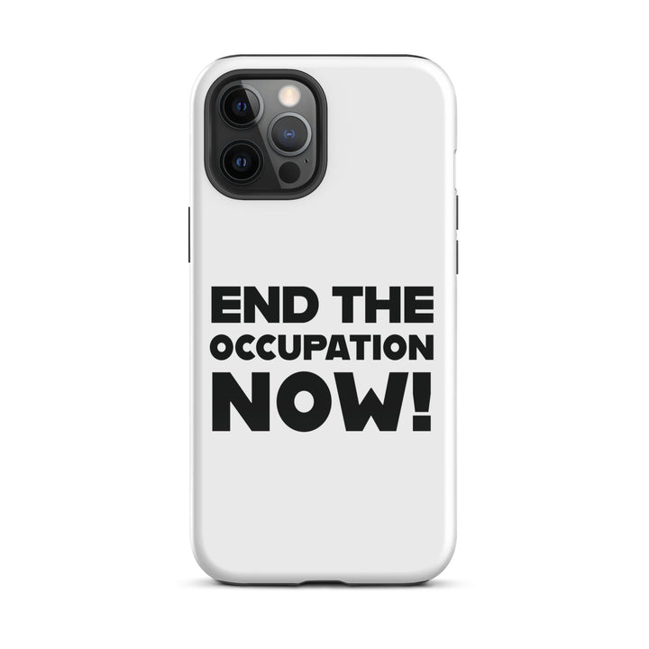 Tough Case for iPhone® - End the Occupation Now!, Glossy iPhone 12 Pro Max