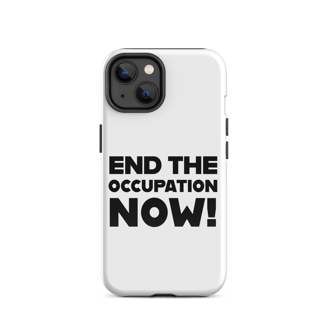 Tough Case for iPhone® - End the Occupation Now!, Glossy iPhone 14
