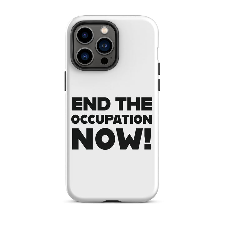 Tough Case for iPhone® - End the Occupation Now!, Glossy iPhone 14 Pro Max