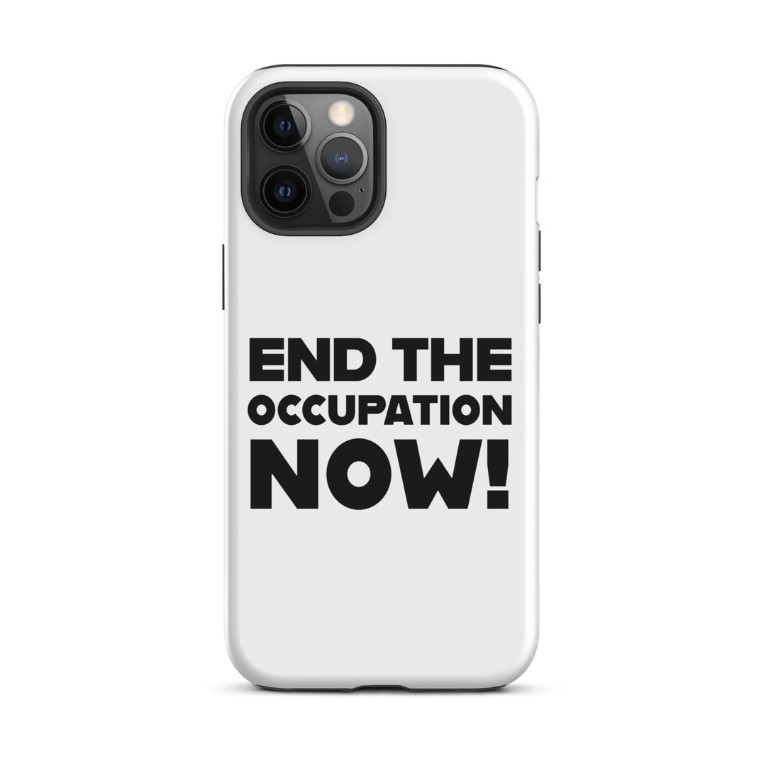 Tough Case for iPhone® - End the Occupation Now!, Matte iPhone 12 Pro Max