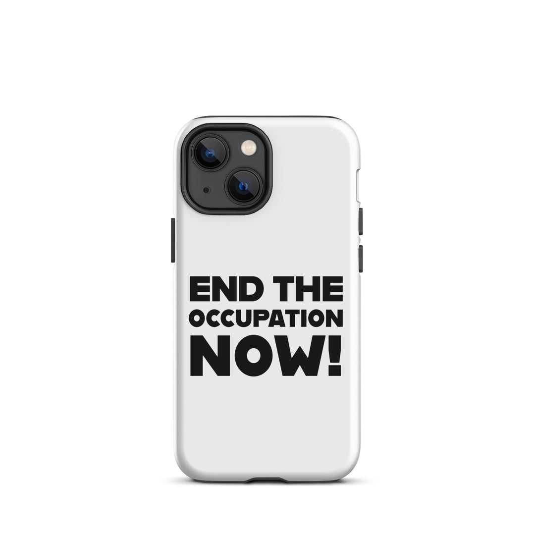 Tough Case for iPhone® - End the Occupation Now!, Matte iPhone 13 Mini