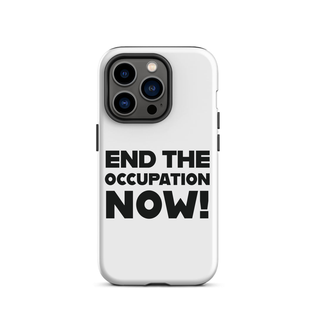 Tough Case for iPhone® - End the Occupation Now!, Matte iPhone 14 Pro