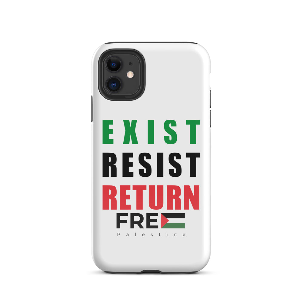Tough Case for iPhone® - Exist. Resist. Return., Glossy iPhone 11