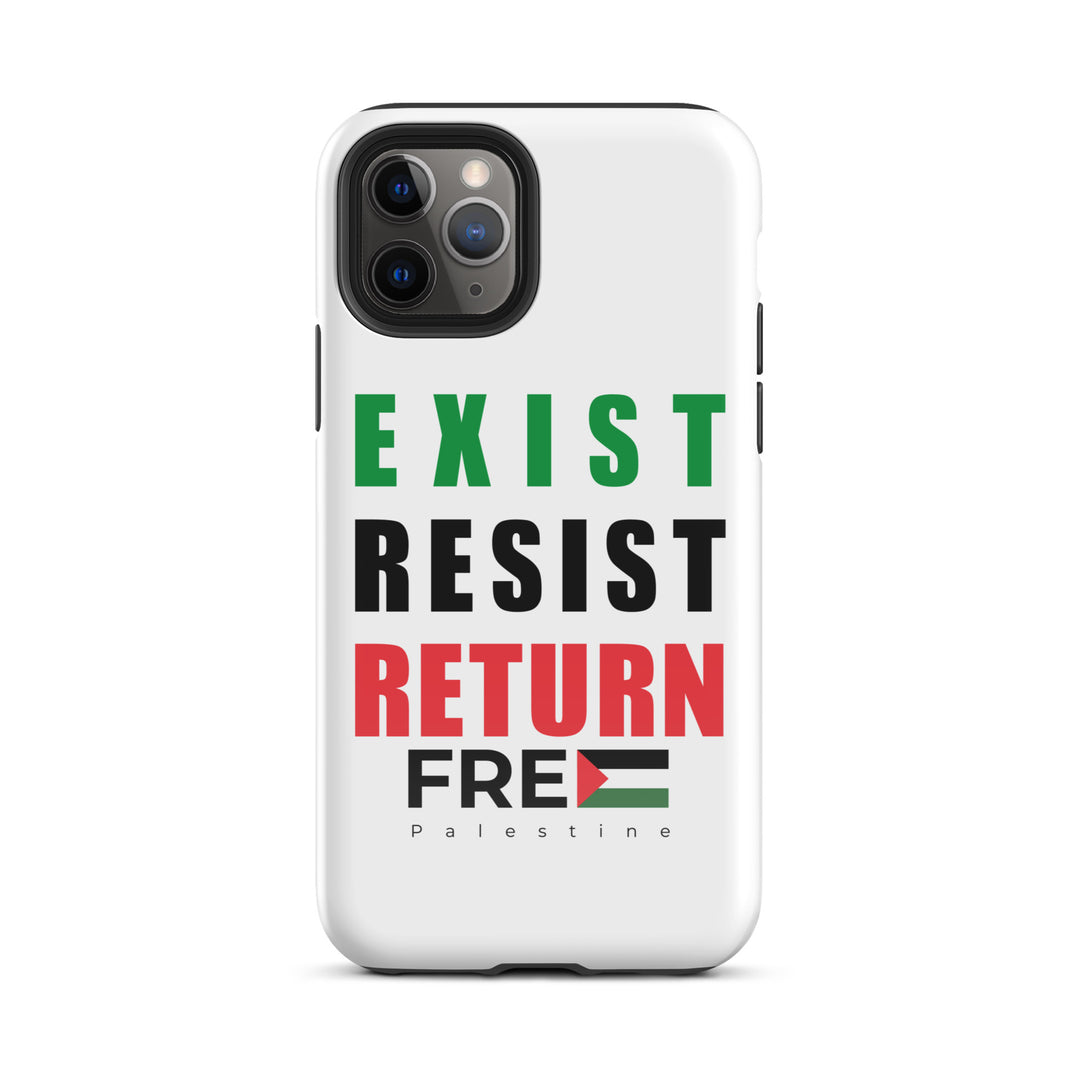 Tough Case for iPhone® - Exist. Resist. Return., Glossy iPhone 11 Pro
