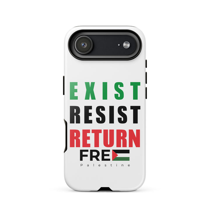 Tough Case for iPhone® - Exist. Resist. Return., Glossy iPhone 17 Air
