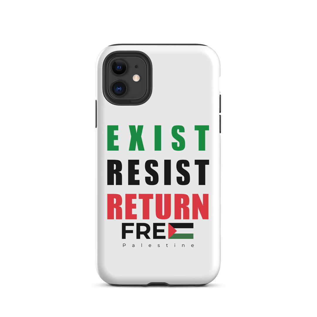 Tough Case for iPhone® - Exist. Resist. Return., Matte iPhone 11