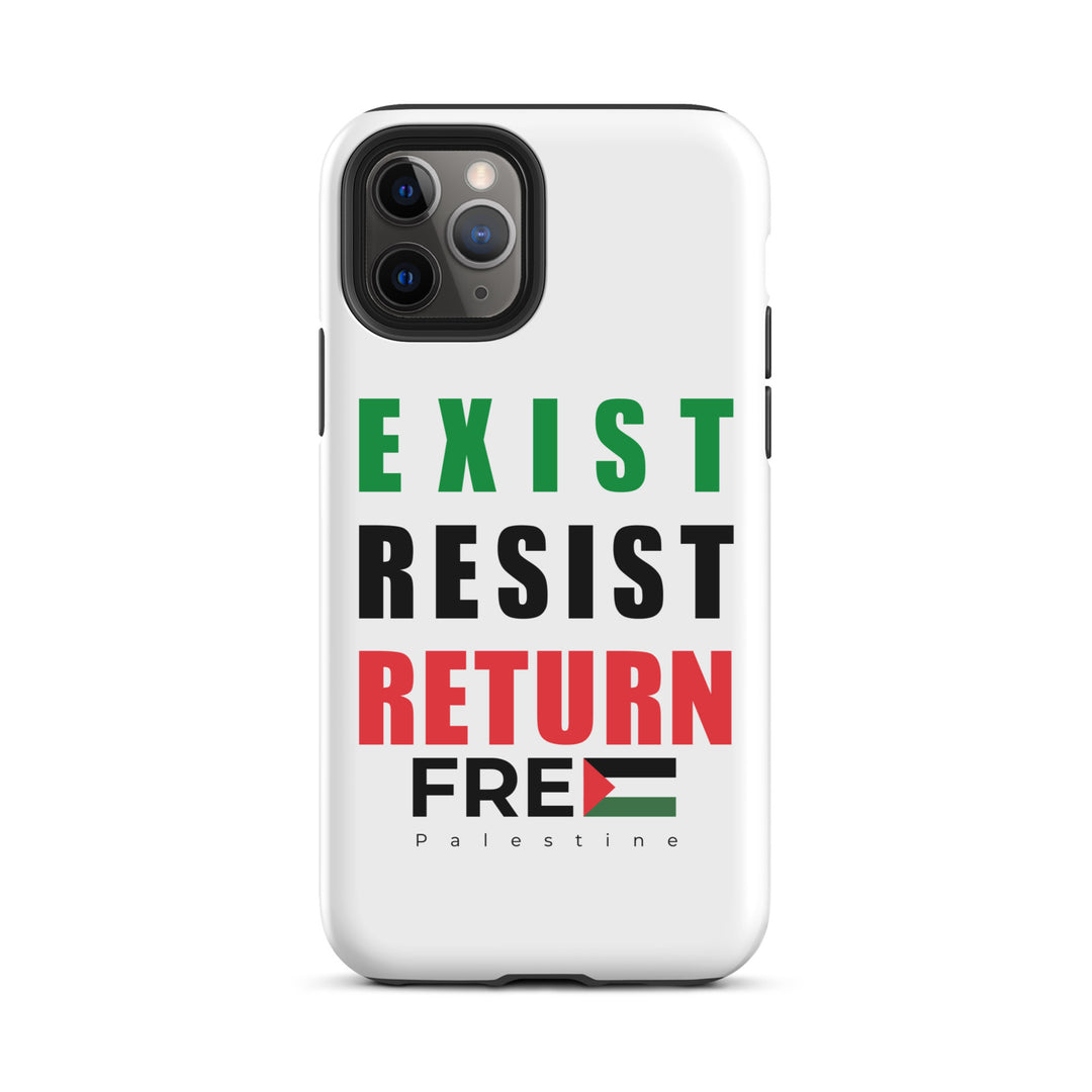 Tough Case for iPhone® - Exist. Resist. Return., Matte iPhone 11 Pro