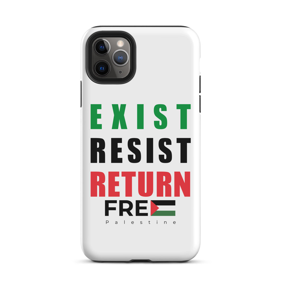 Tough Case for iPhone® - Exist. Resist. Return., Matte iPhone 11 Pro Max